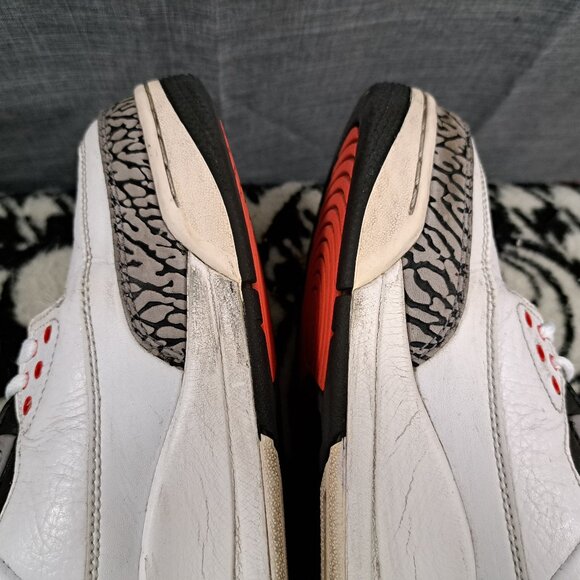 %Size 10 Nike Air Jordan 3 Retro Infrared Men Sneakers AJ26 main image 4